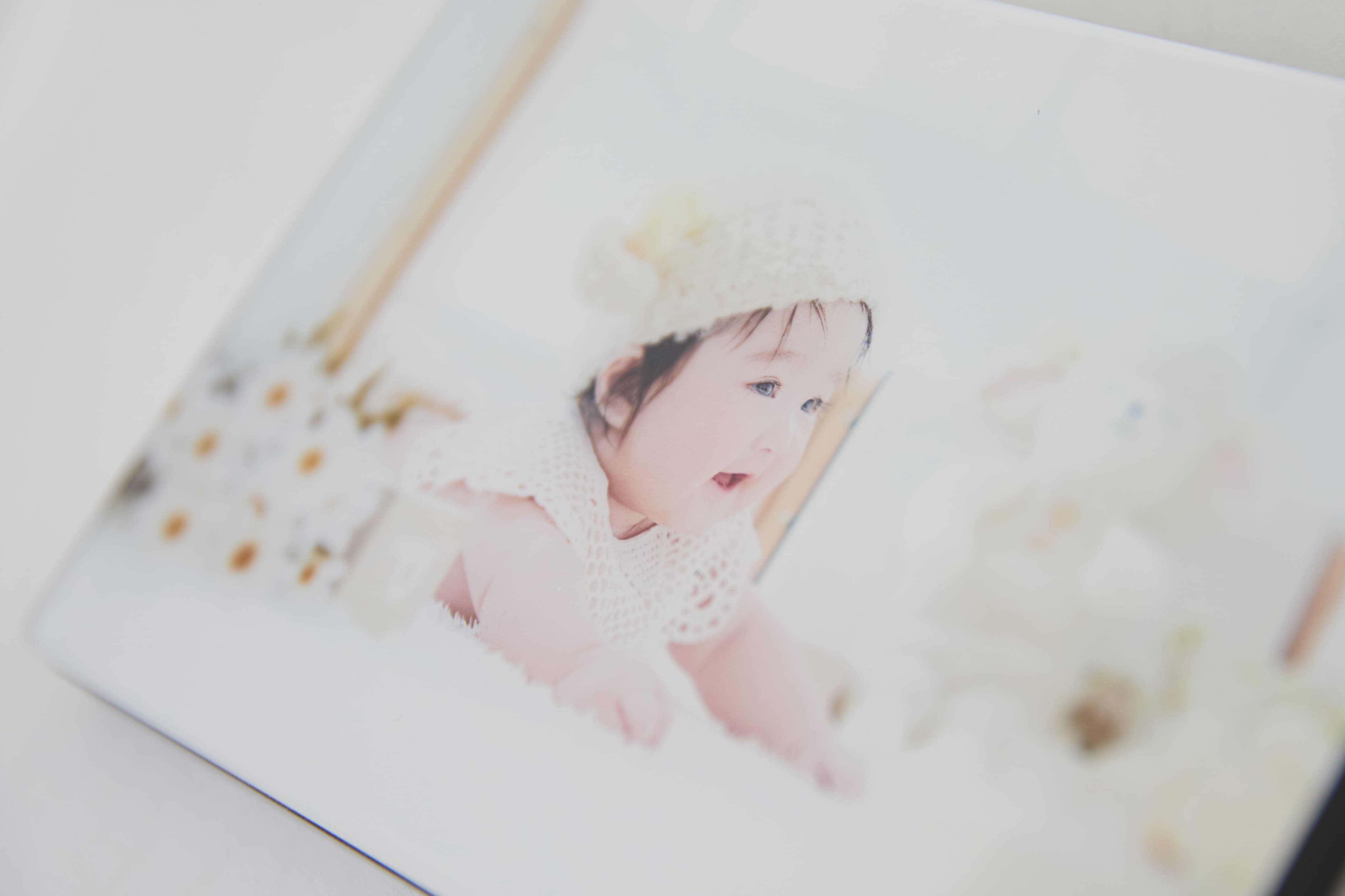 <font size="3">アクリル加工で想い出の写真が色あせずに残せます。</font>